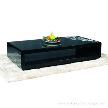 Tempered Glass Top Coffee Table